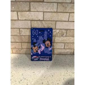 Disneyland 60th Anniversary Luggage Tag - American Tourister db‎